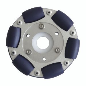 KW0004 100mm Aluminum Double Omni wheel with bearing rollers