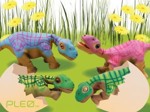 Pleo rb Dinosaurus robot - Family Pack