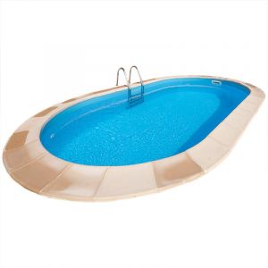 Ibiza Ovaal - 1000x416x150cm zwembad