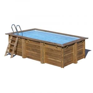 Marbella houten zwembad - 427 x 277 x 119 cm.