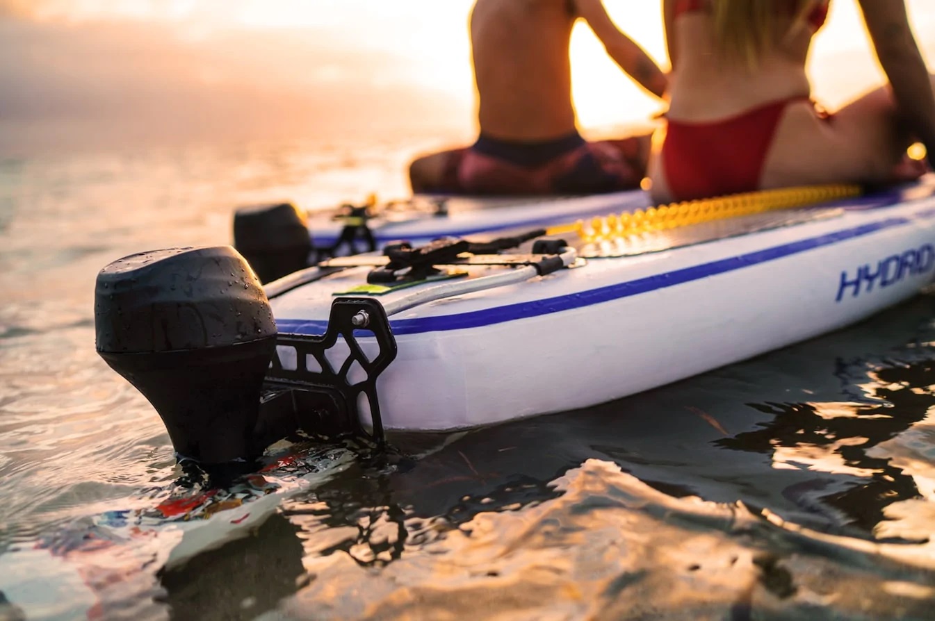 eSUP。　モーター付きSUP e-SUP - electric SUP | Piscinarobots.nl